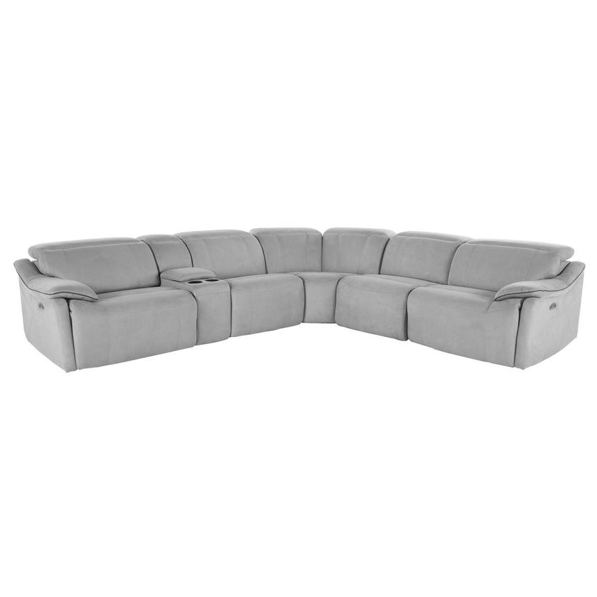 Dallas Power Reclining Sectional with 6PCS/3PWR main image, 1 of 6 images.