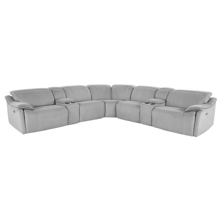 Dallas Power Reclining Sectional with 7PCS/3PWR main image, 1 of 7 images.