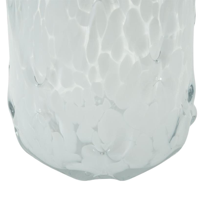 Brianna White Glass Vase  alternate image, 5 of 5 images.