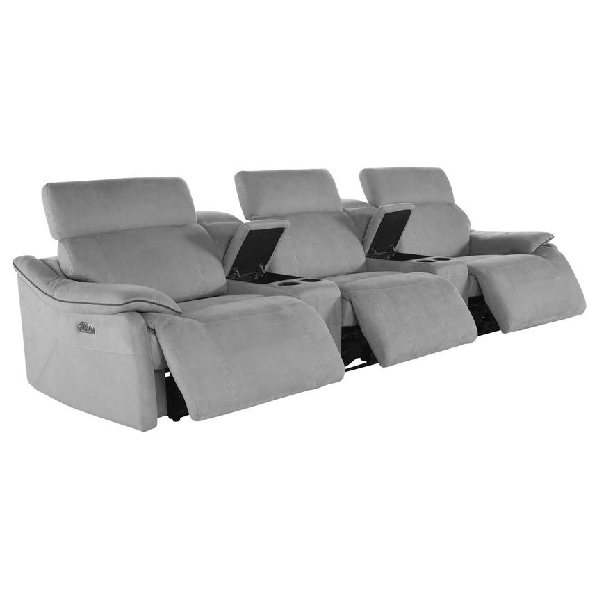 Dallas Home Theater Seating with 5PCS/3PWR alternate image, 3 of 6 images.