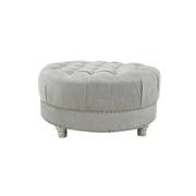 Bianca Silver Ottoman  main image, 1 of 6 images.