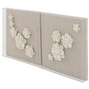 Fiore Bianco Set of 2 Wall Decor  alternate image, 2 of 5 images.