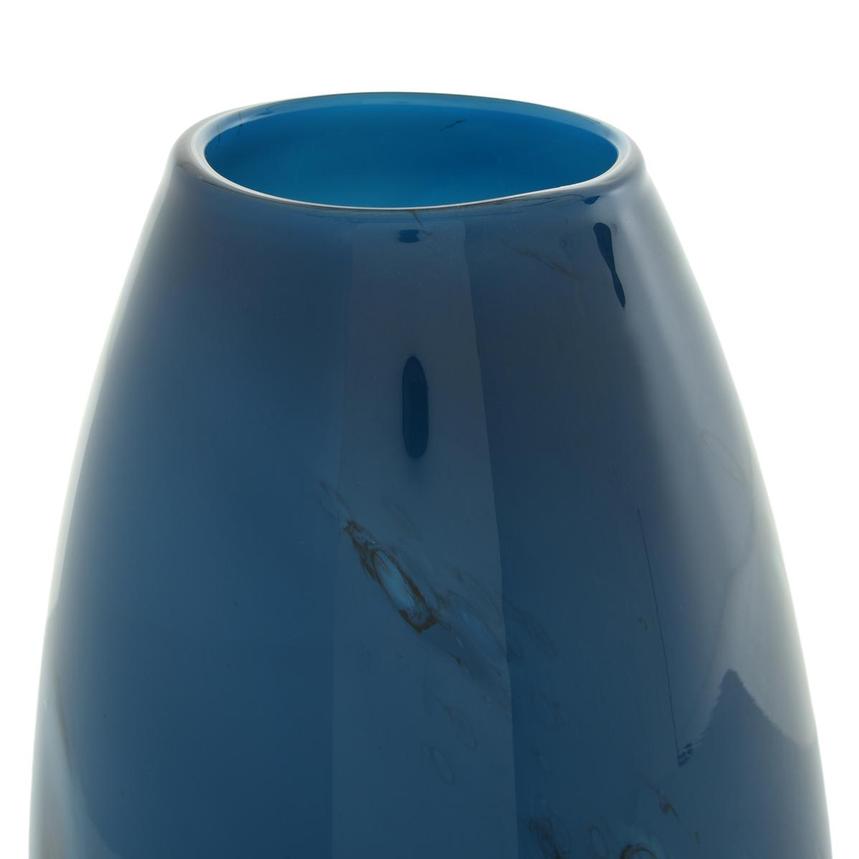 Splash Blue Small Glass Vase  alternate image, 2 of 3 images.