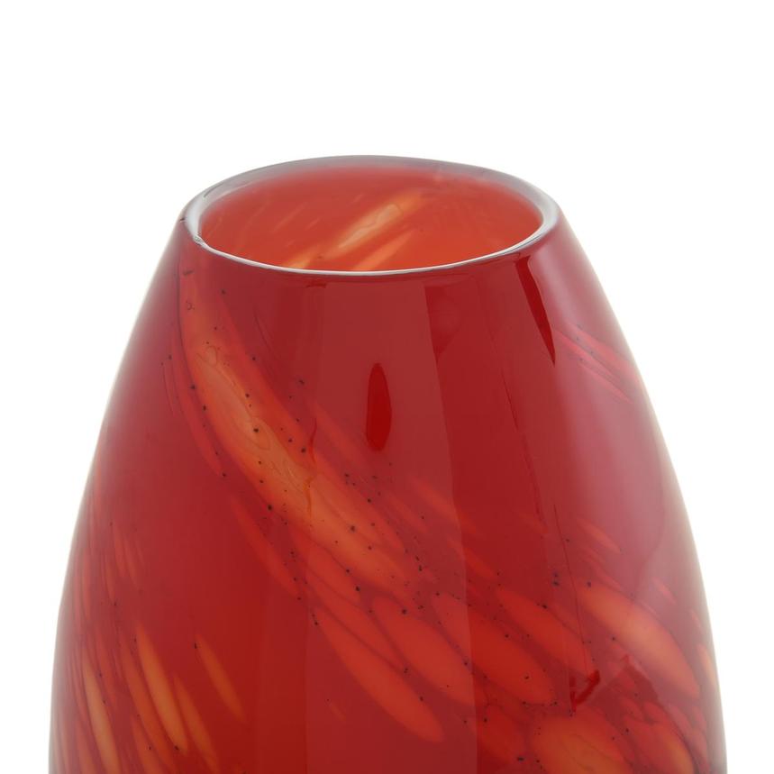 Splash Red Small Glass Vase  alternate image, 2 of 3 images.
