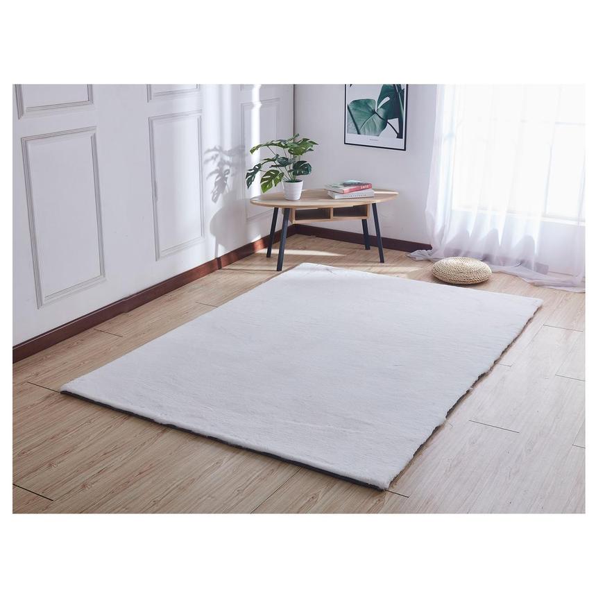 Bash White 5' x 7' Area Rug alternate image, 3 of 5 images.