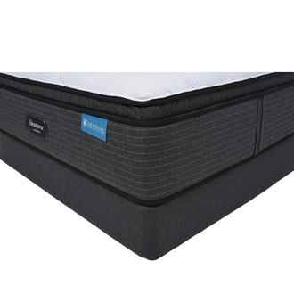 Harmony Cayman-Med Soft Full Mattress w/Low Foundation by Simmons