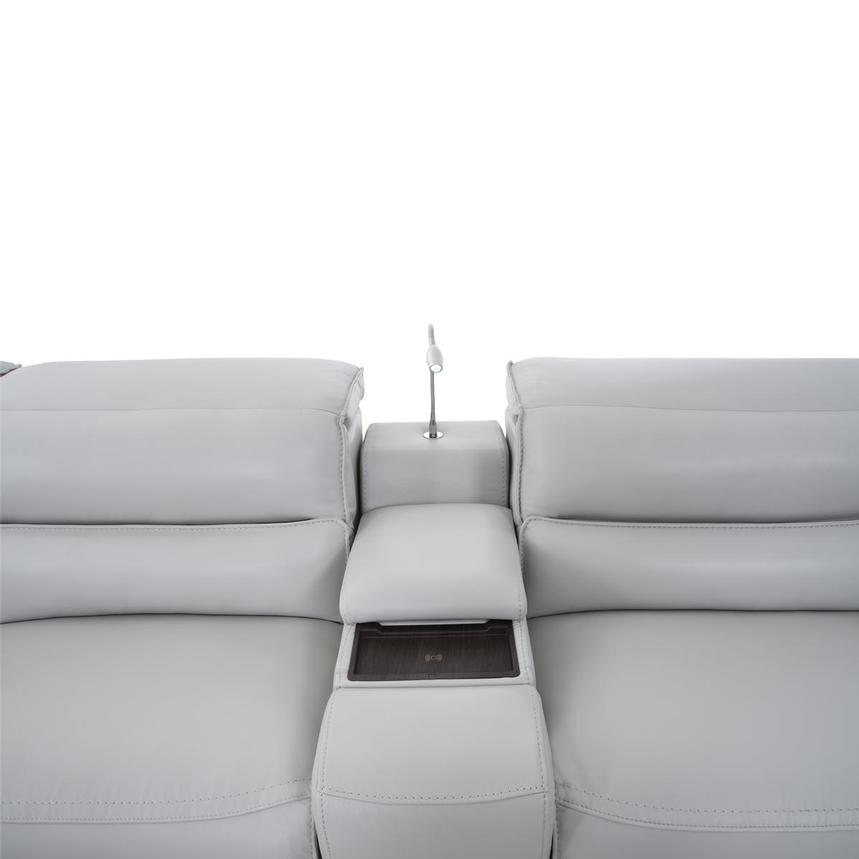 Cosmo II Home Theater Leather Seating with 5PCS/2PWR  alternate image, 7 of 23 images.