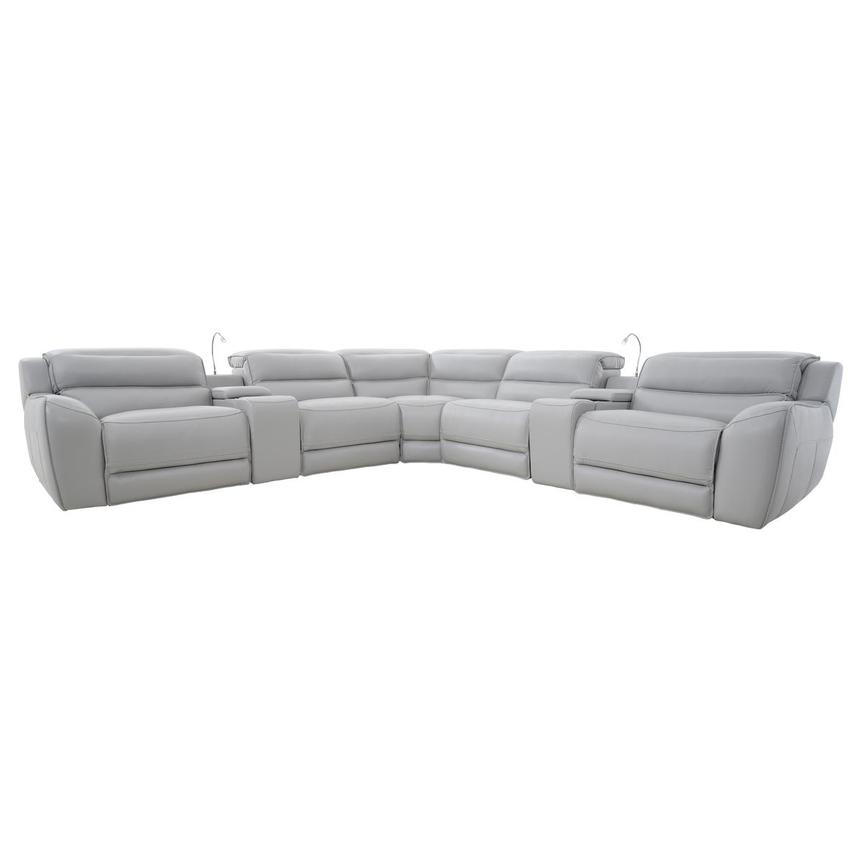 Cosmo II Leather Power Reclining Sectional with 7PCS/3PWR  main image, 1 of 25 images.