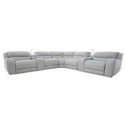 Cosmo II Leather Power Reclining Sectional with 7PCS/3PWR  main image, 1 of 25 images.