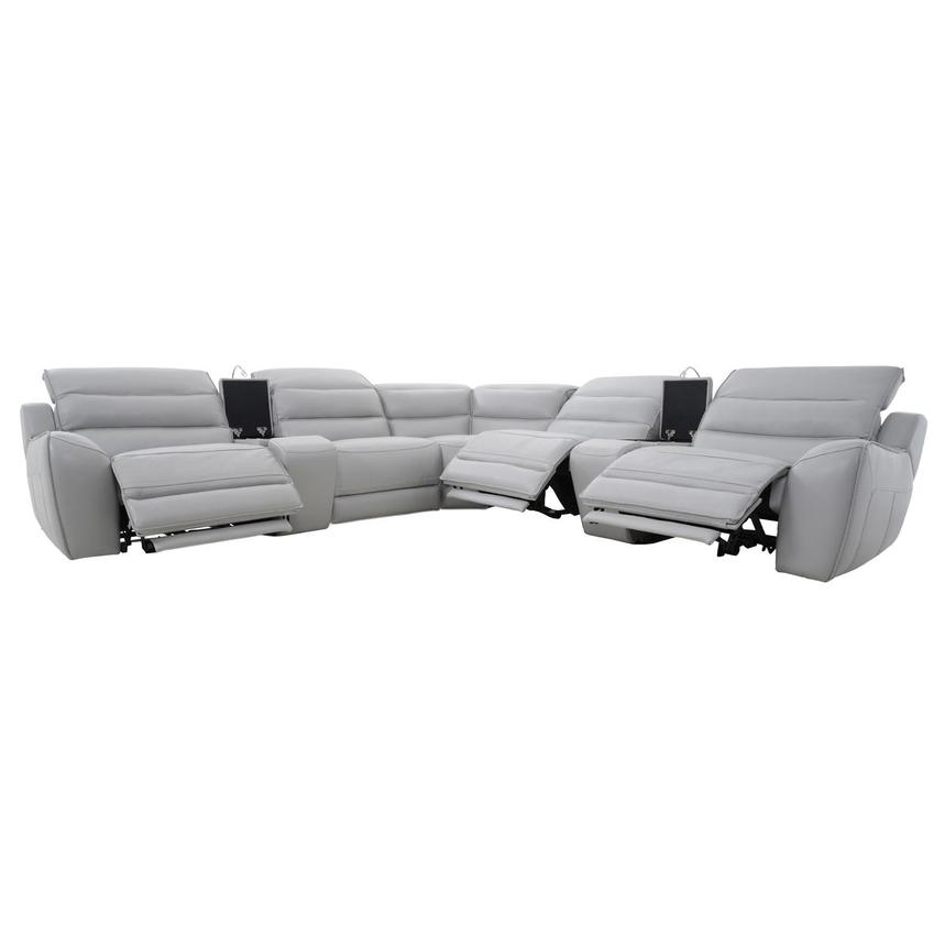 Cosmo ll Leather Power Reclining Sectional with 7PCS/3PWR  alternate image, 7 of 29 images.