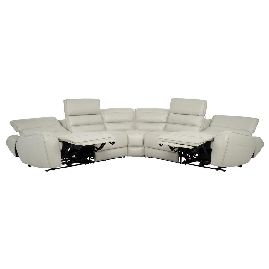 Cosmo II Leather Power Reclining Sectional with 5PCS/2PWR  alternate image, 3 of 8 images.