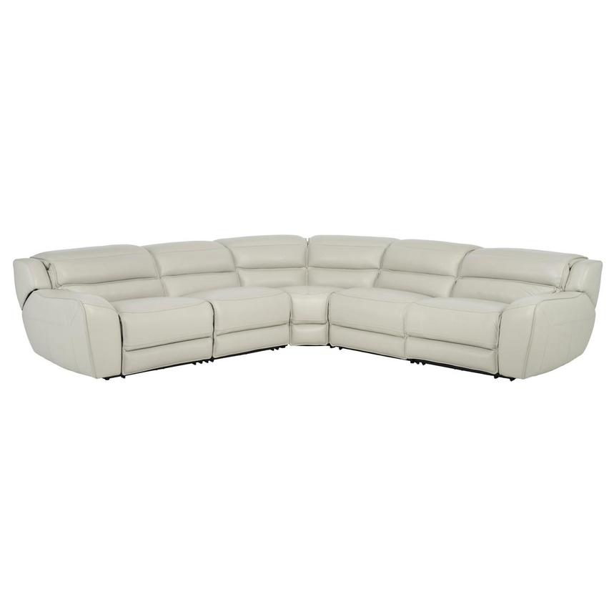 Cosmo II Leather Power Reclining Sectional with 5PCS/2PWR main image, 1 of 8 images.