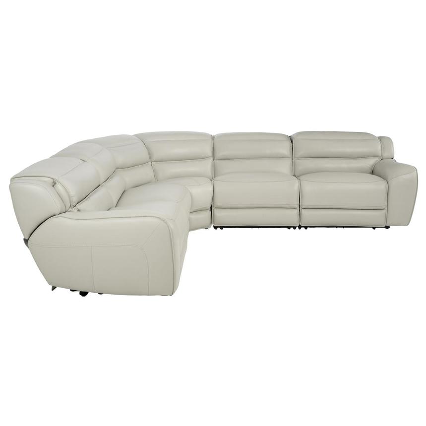 Cosmo II Leather Power Reclining Sectional with 5PCS/3PWR  alternate image, 5 of 9 images.