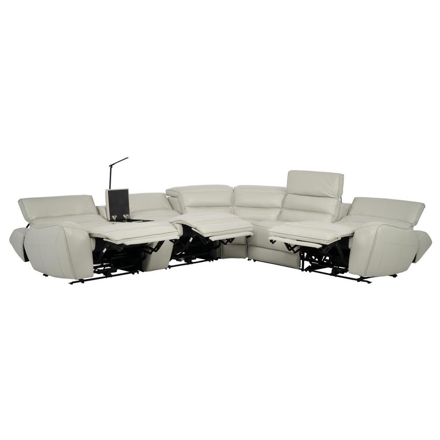 Cosmo II Leather Power Reclining Sectional with 6PCS/3PWR alternate image, 3 of 15 images.