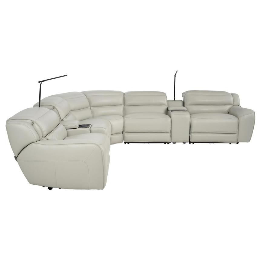 Cosmo II Leather Power Reclining Sectional with 7PCS/3PWR  alternate image, 5 of 12 images.