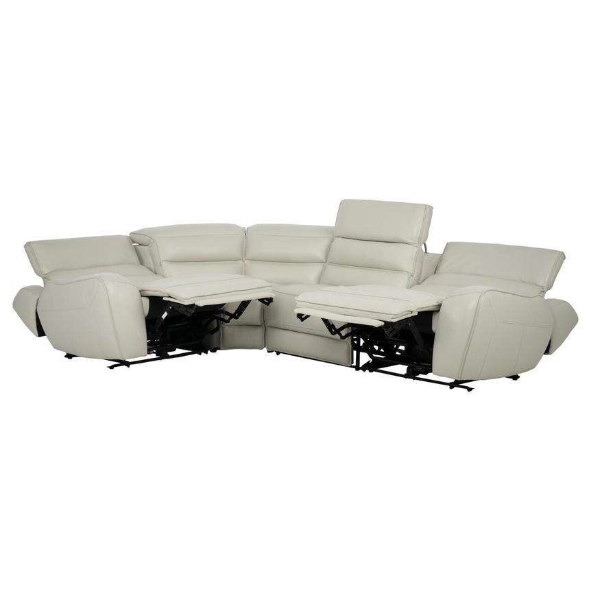 Cosmo II Leather Power Reclining Sectional with 4PCS/2PWR  alternate image, 3 of 8 images.