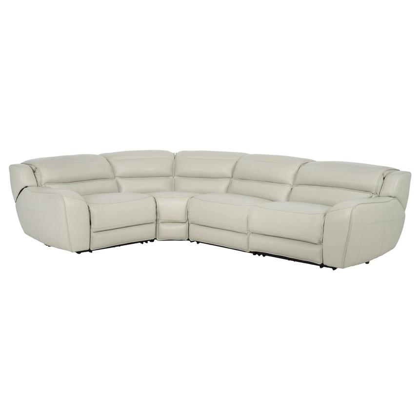 Cosmo II Leather Power Reclining Sectional with 4PCS/2PWR main image, 1 of 8 images.