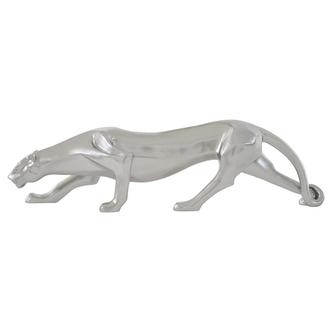Ghepardo Silver Sculpture