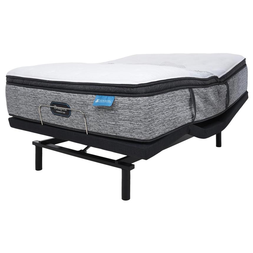 Harmony Lux Carbon Plush Twin XL Mattress w/Essentials V Powered Base