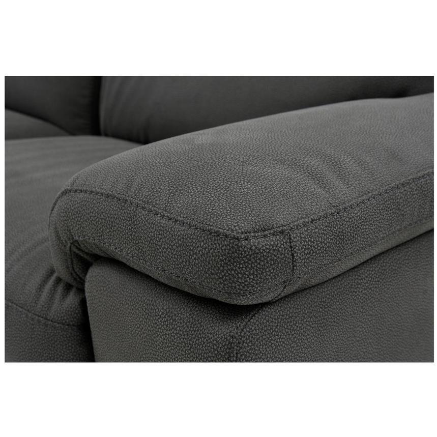 Karly Dark Gray Power Reclining Sectional with 5PCS/2PWR alternate image, 3 of 6 images.