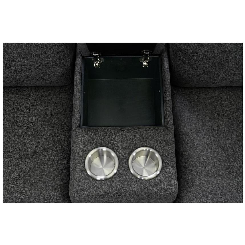 Karly Dark Gray Power Reclining Sectional  alternate image, 5 of 8 images.