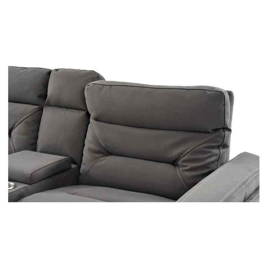 Kim Gray Home Theater Seating with 5PCS/3PWR  alternate image, 9 of 12 images.