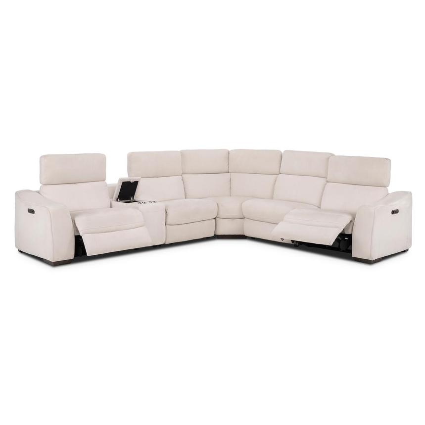 Jameson Cream Power Reclining Sectional with 6PCS/2PWR  alternate image, 2 of 10 images.
