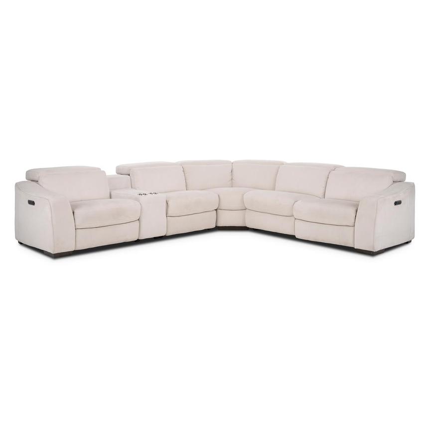 Jameson Cream Power Reclining Sectional with 6PCS/2PWR main image, 1 of 10 images.