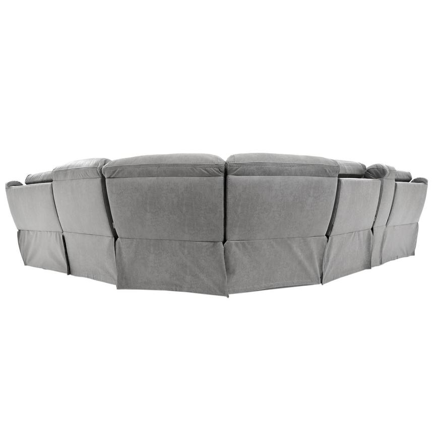 Dan Gray Power Reclining Sectional with 6PCS/2PWR alternate image, 3 of 8 images.