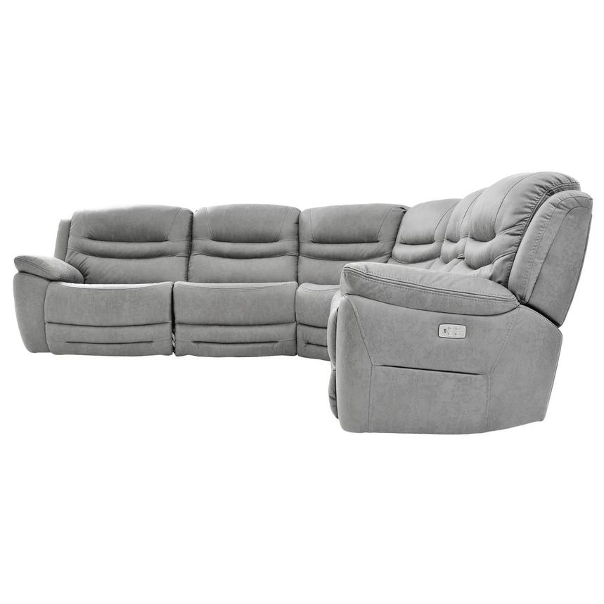 Dan Gray Power Reclining Sectional with 5PCS/2PWR alternate image, 3 of 8 images.