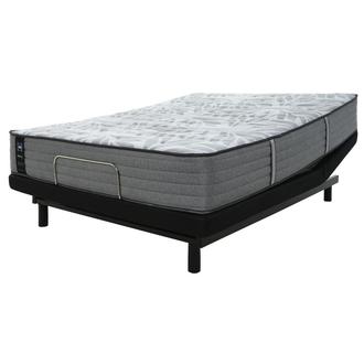 Silver Pine- Soft Full Mattress w/Ease® Powered Base by Stearns & Foster