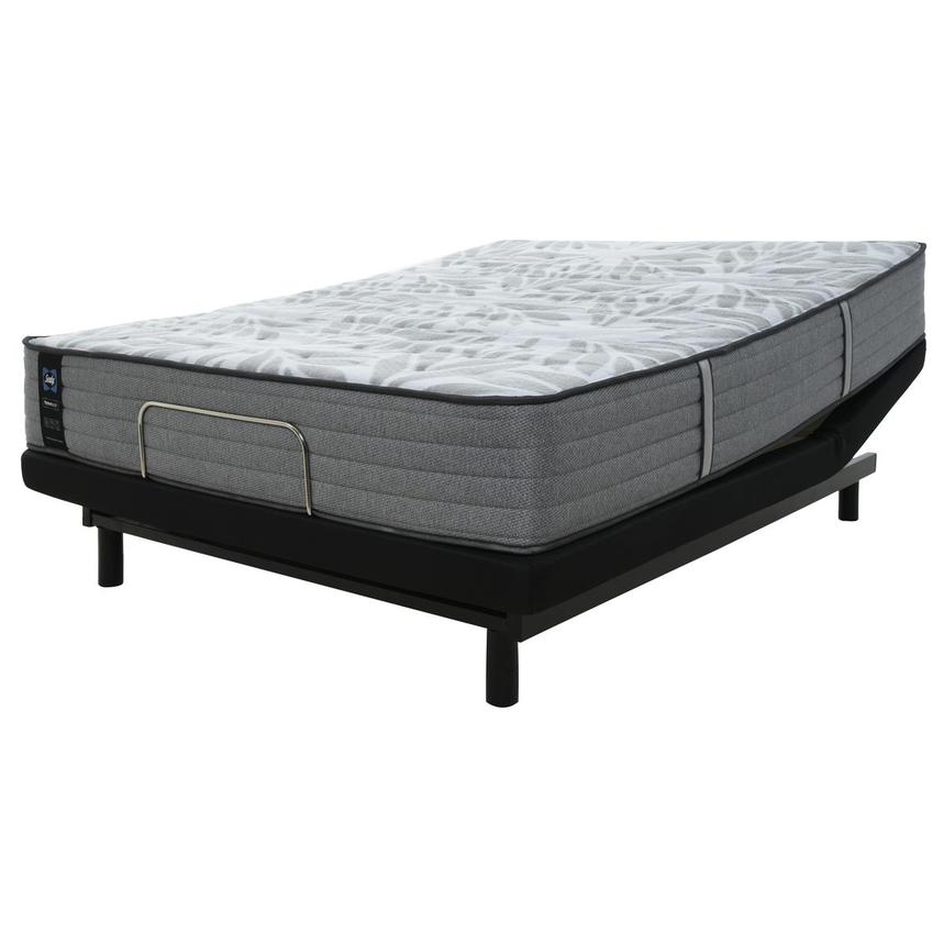 Silver Pine- Extra Firm King Mattress w/Ease® Powered Base by Stearns & Foster  main image, 1 of 8 images.