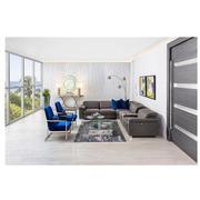 Karly Dark Gray Power Reclining Sectional with 4PCS/2PWR  alternate image, 2 of 9 images.