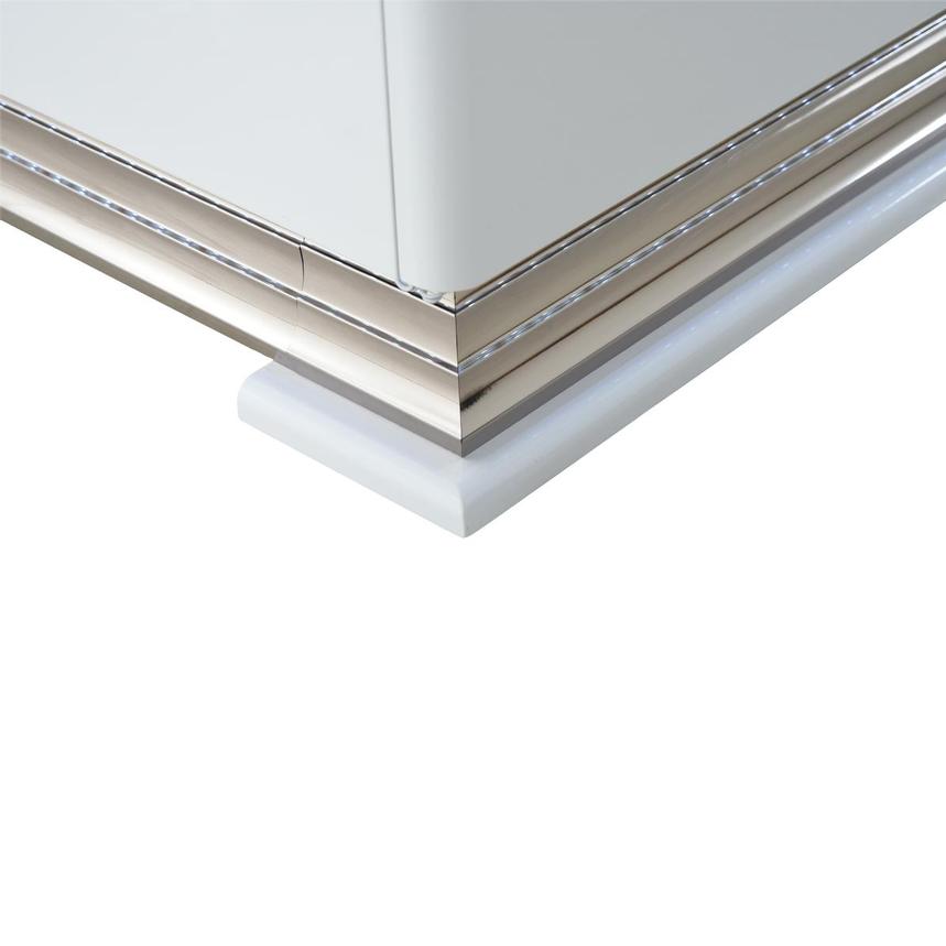 Leah White Queen Panel Bed  alternate image, 7 of 8 images.