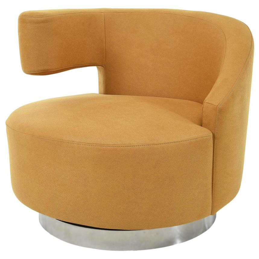 Okru II Yellow Accent Chair w/2 Pillows