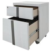 Tivo White Rolling File Cabinet  alternate image, 3 of 13 images.