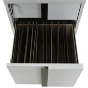Tivo White Rolling File Cabinet  alternate image, 8 of 13 images.