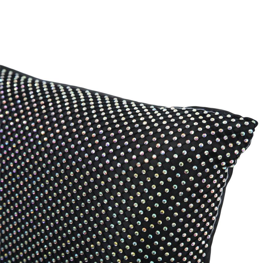 Shimmer Black Accent Pillow  alternate image, 2 of 3 images.