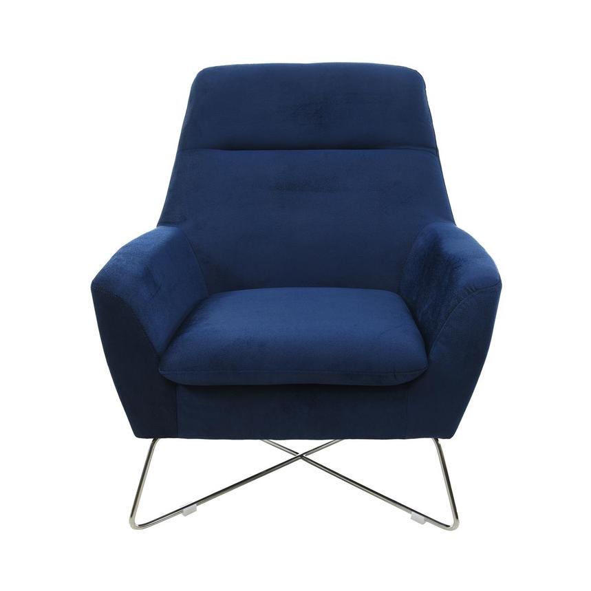 Grigio Blue Accent Chair alternate image, 3 of 11 images.