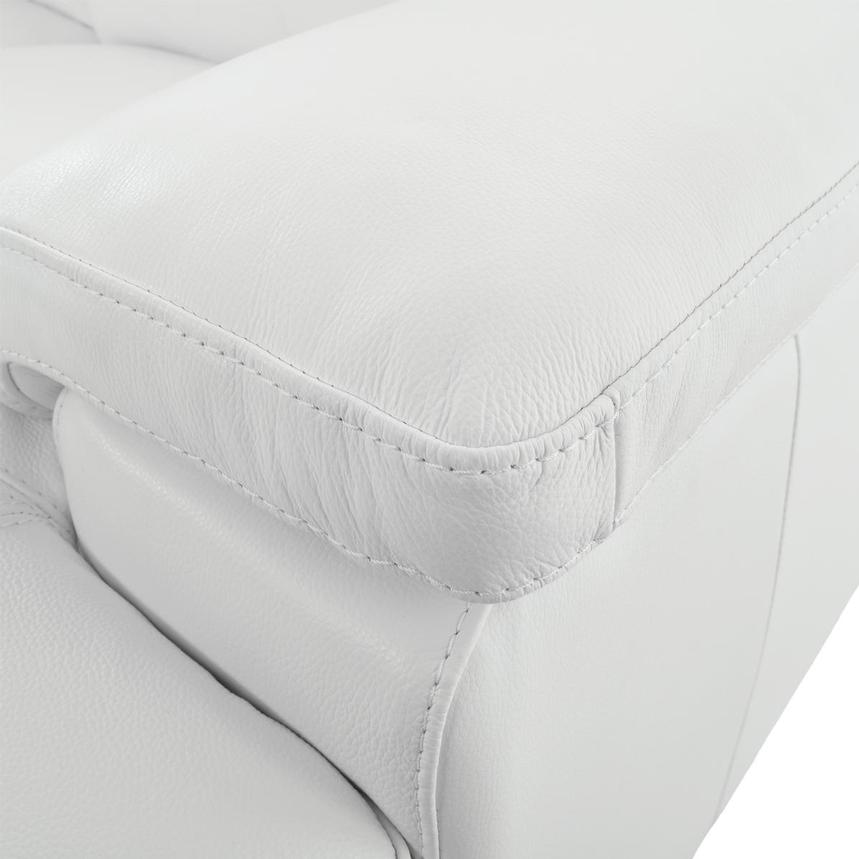 Charlie White Corner Sofa w/Right Chaise alternate image, 8 of 11 images.