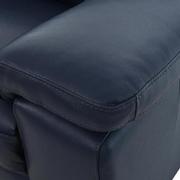 Charlie Blue Leather Power Reclining Sofa  alternate image, 8 of 11 images.