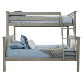 Ayden Beige Twin Over Full Bunk Bed