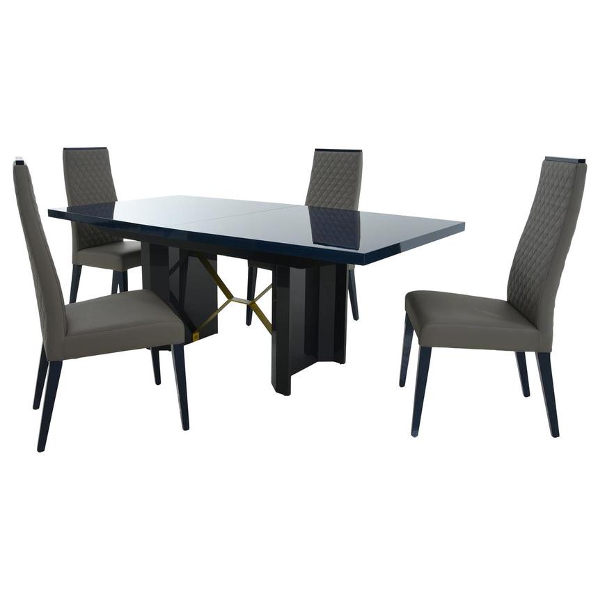 Sapphire 78" 5-Piece Dining Set  main image, 1 of 20 images.