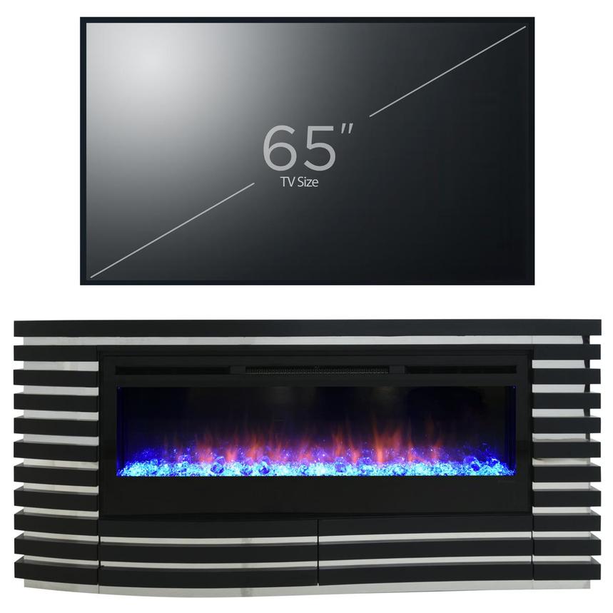 Elliot Electric Fireplace w/Remote Control  alternate image, 2 of 11 images.