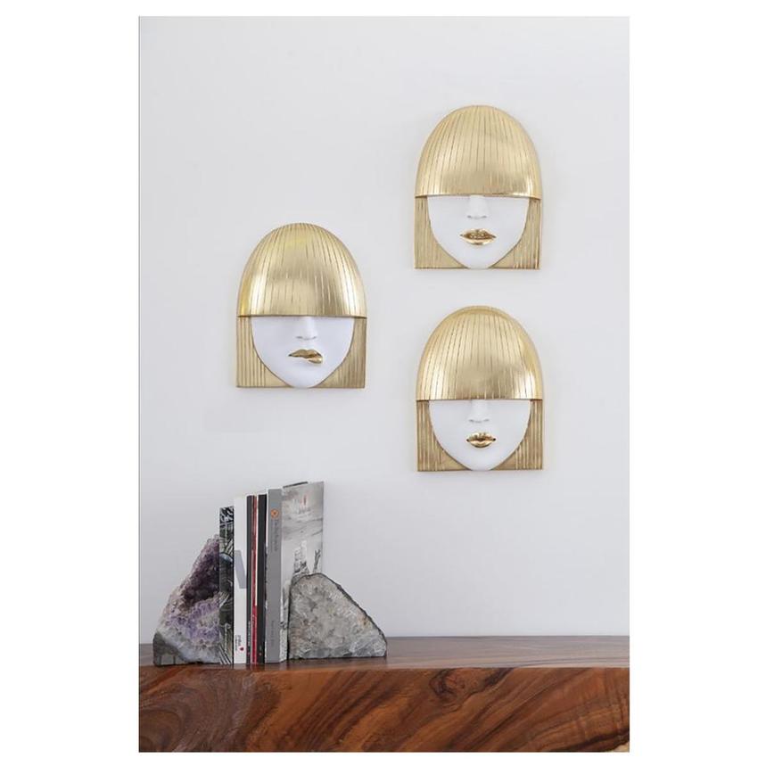 Las Madame Gold Set of 3 Wall Decor  alternate image, 2 of 4 images.