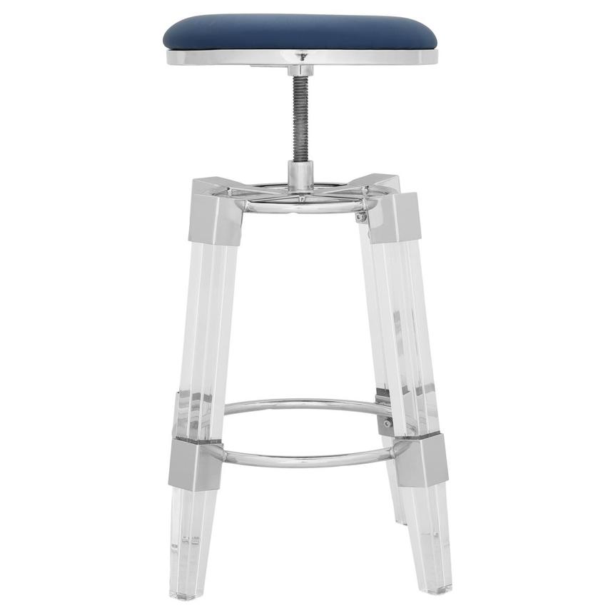 Julie Blue Adjustable Stool  alternate image, 2 of 6 images.