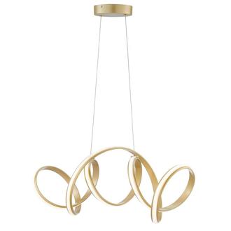 Torsion Gold II Ceiling Lamp