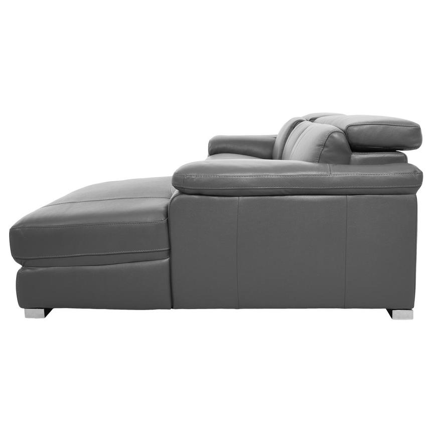 Charlie Gray Corner Sofa w/Right Chaise  alternate image, 5 of 12 images.