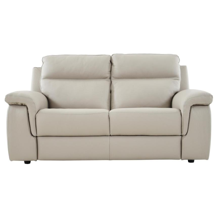 el dorado leather loveseat