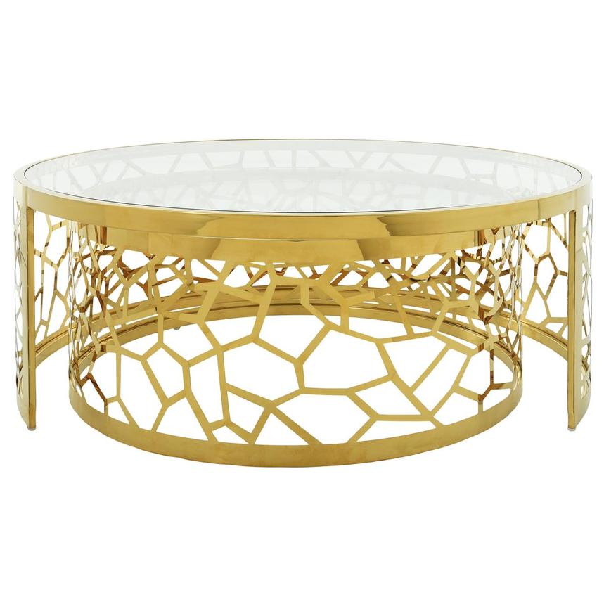 Lacey Gold Nesting Tables Set of 2  alternate image, 2 of 10 images.